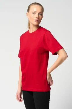 Oversized T-shirt - Rød