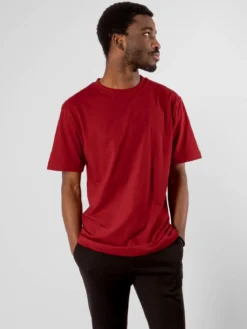 Oversized T-shirt - Rød