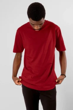 Oversized T-shirt - Rød
