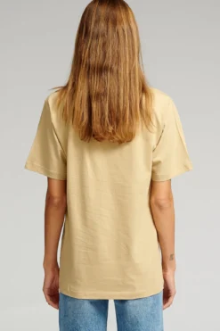 Oversized T-shirt - Sand (dame)