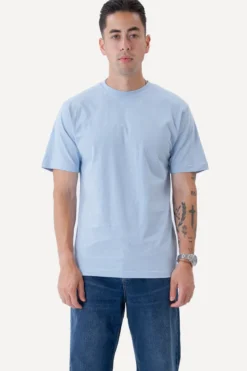 Oversized T-shirt - Sky Blå