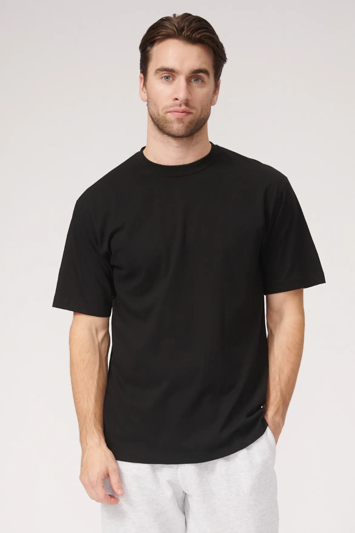 Oversized T-shirt - Sort