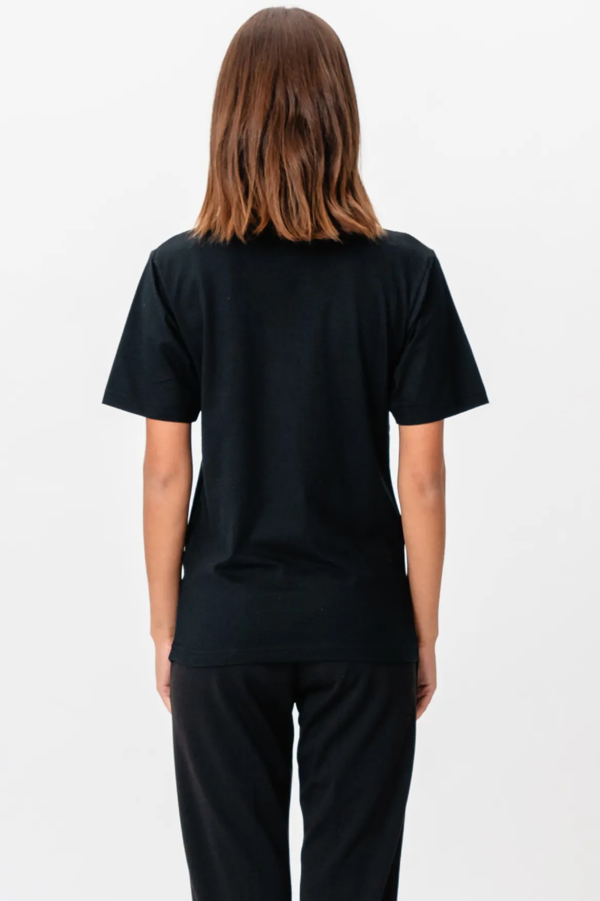 Oversized T-shirt - Sort (dame)