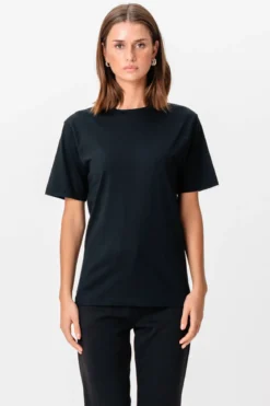 Oversized T-shirt - Sort (dame)