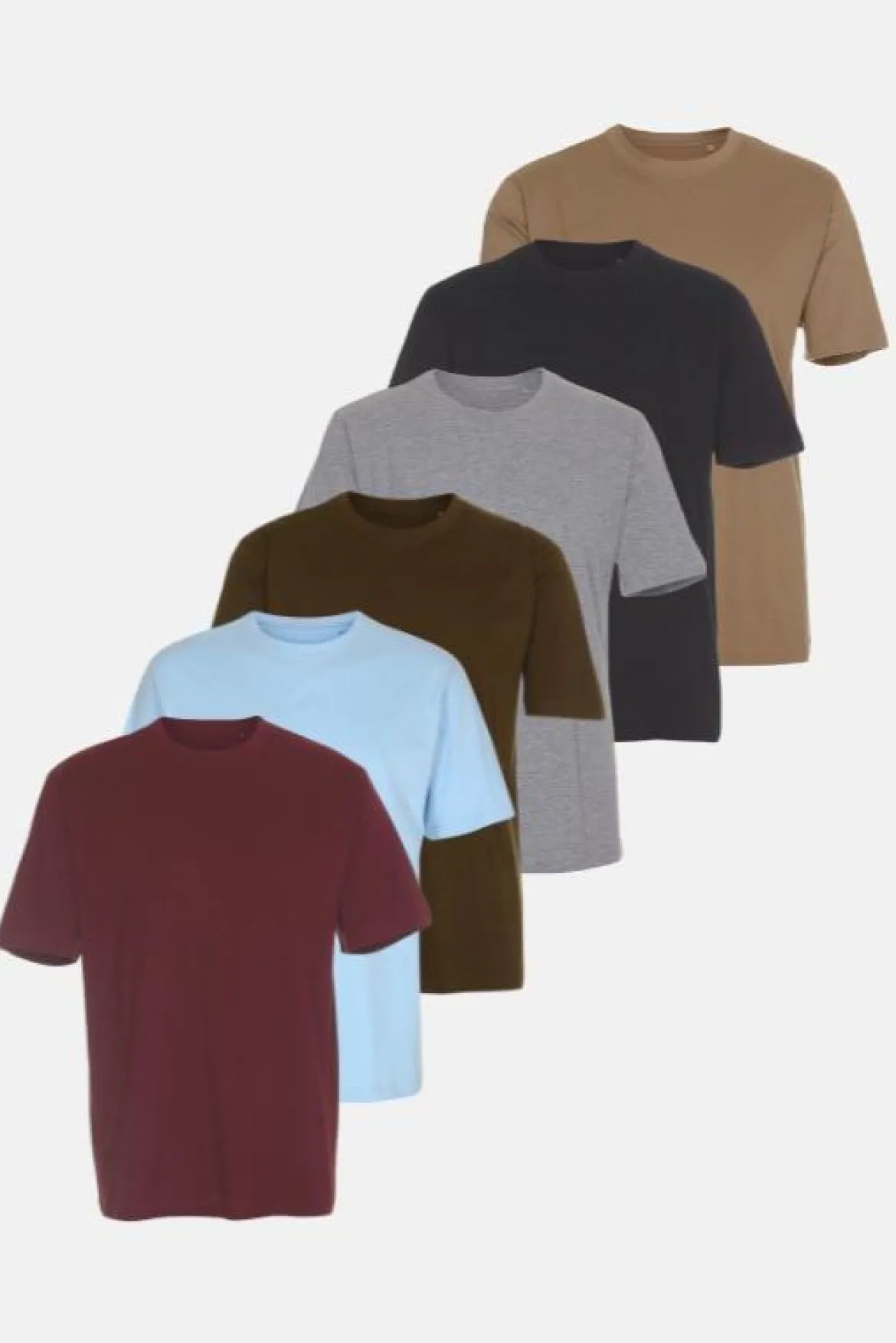 Oversized T-shirts (6 stk.)
