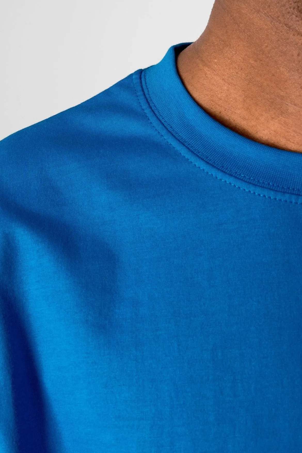 Oversized T-shirt - Turkis Blå