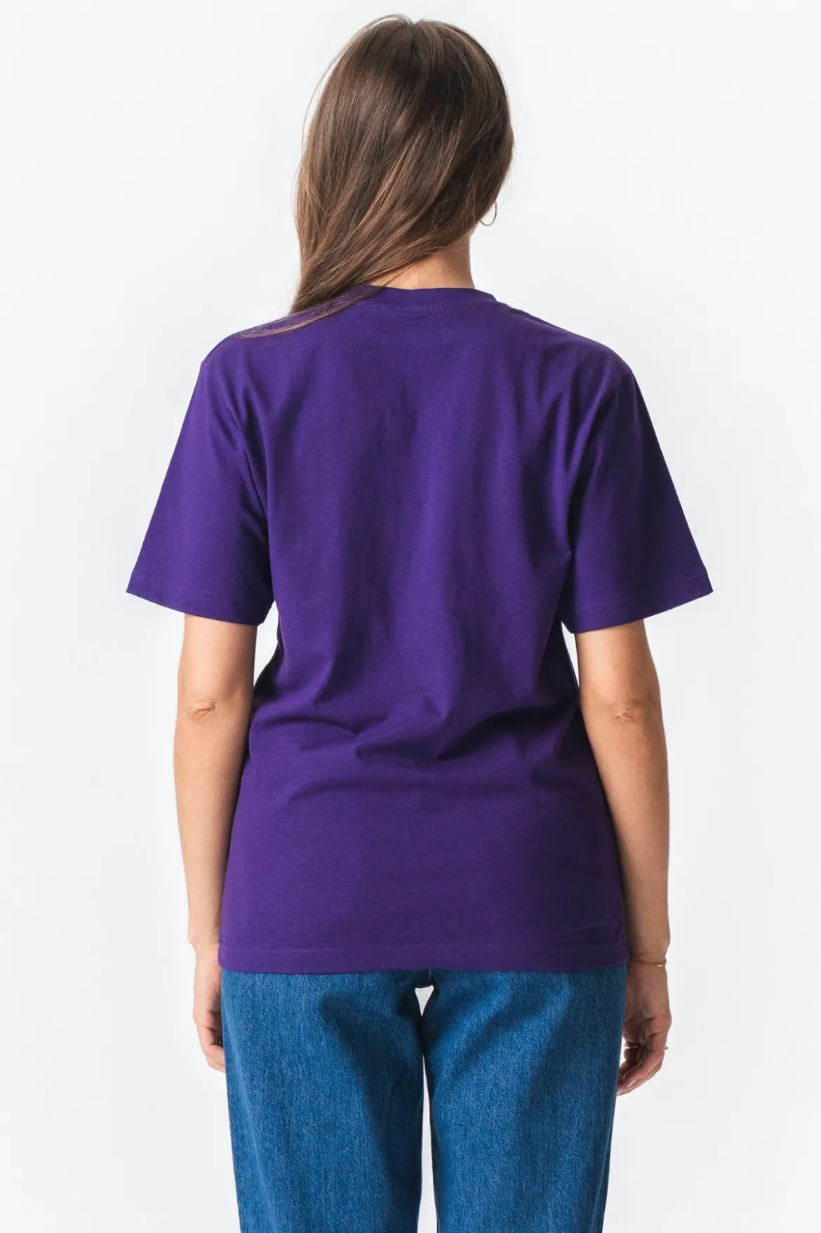 Oversized T-shirt - Violet