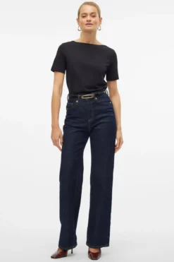 Panda Modal Top - Black