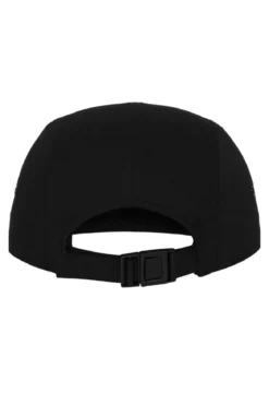 5 Panel Cap - Black