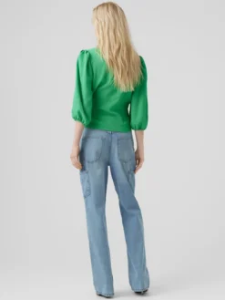 Pepper Aya Bluse - Bright Green