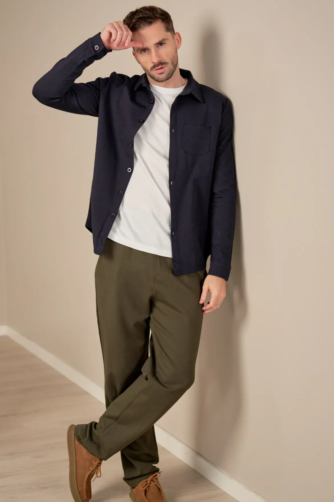 Performance Overshirt - Navy