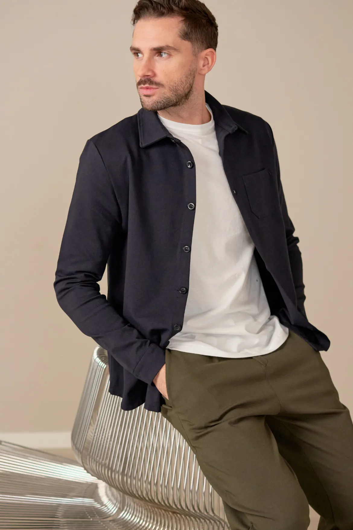 Performance Overshirt - Navy