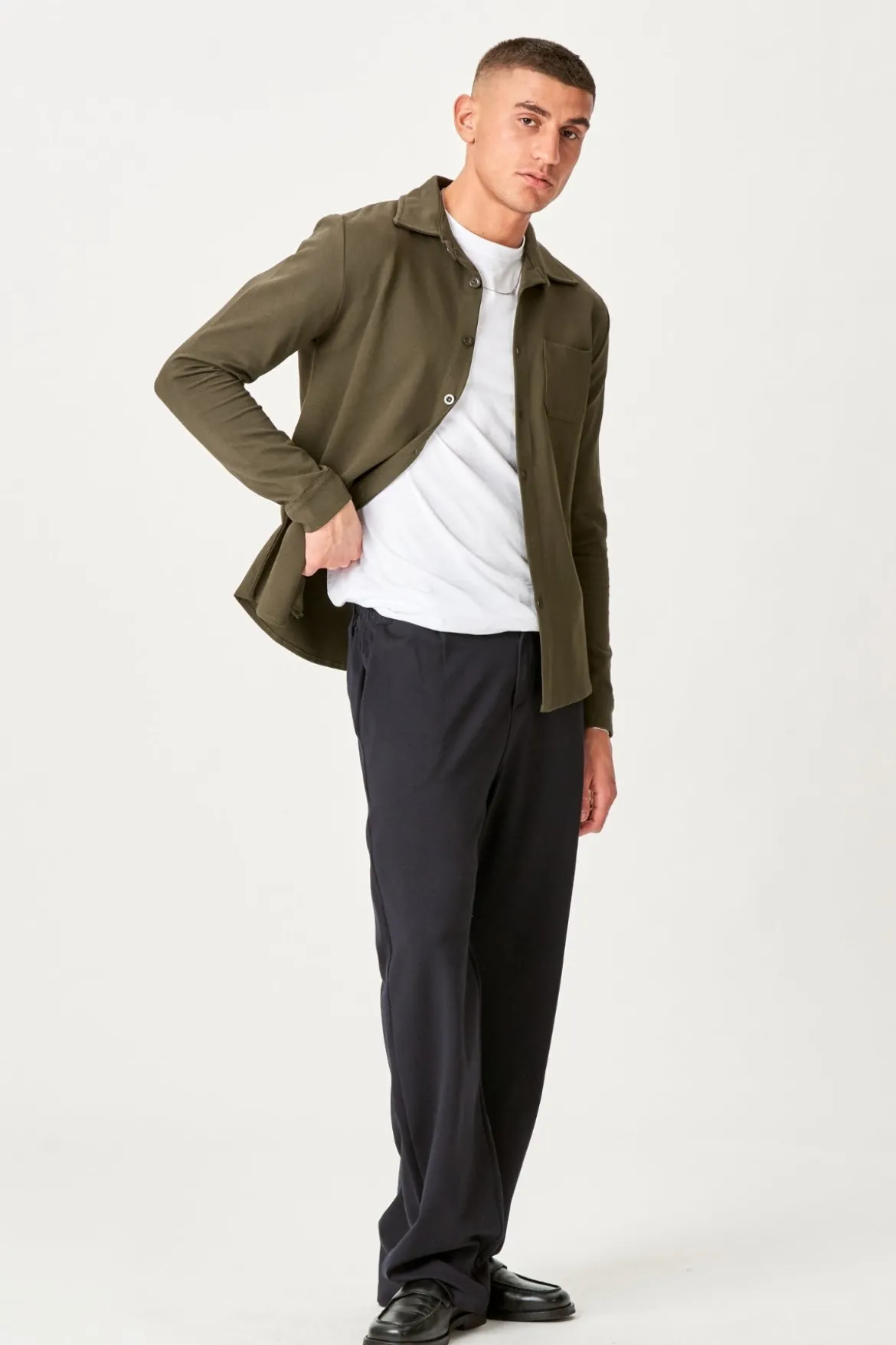 Performance Overshirt - Oliven grøn