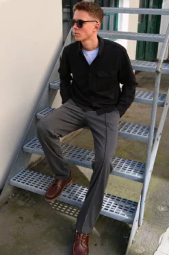 Performance Pants Loose Fit - Grå