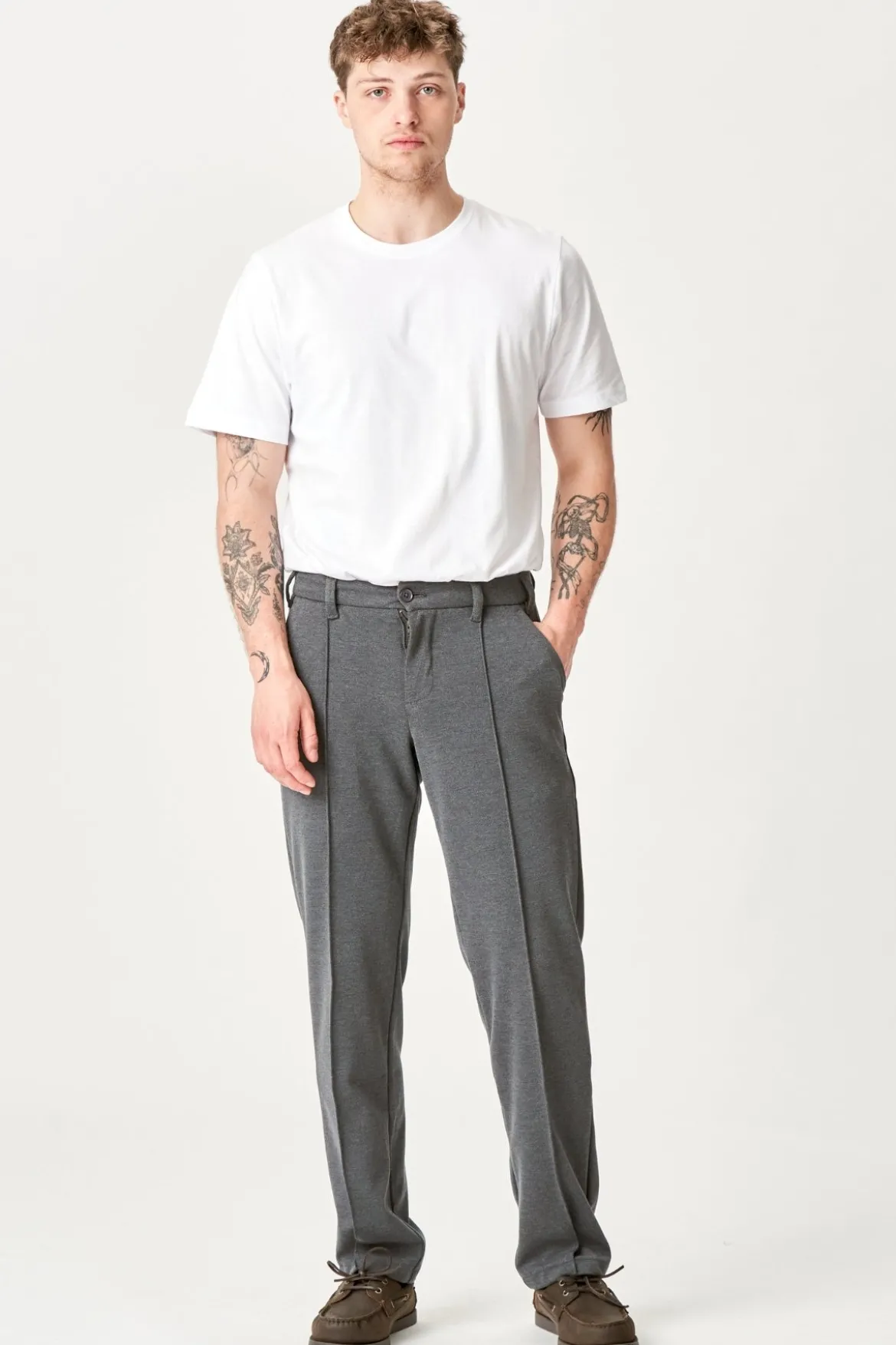 Performance Pants Loose Fit - Grå