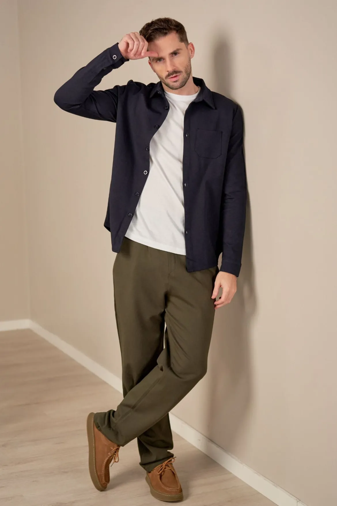 Performance Pants Wide - Army Green