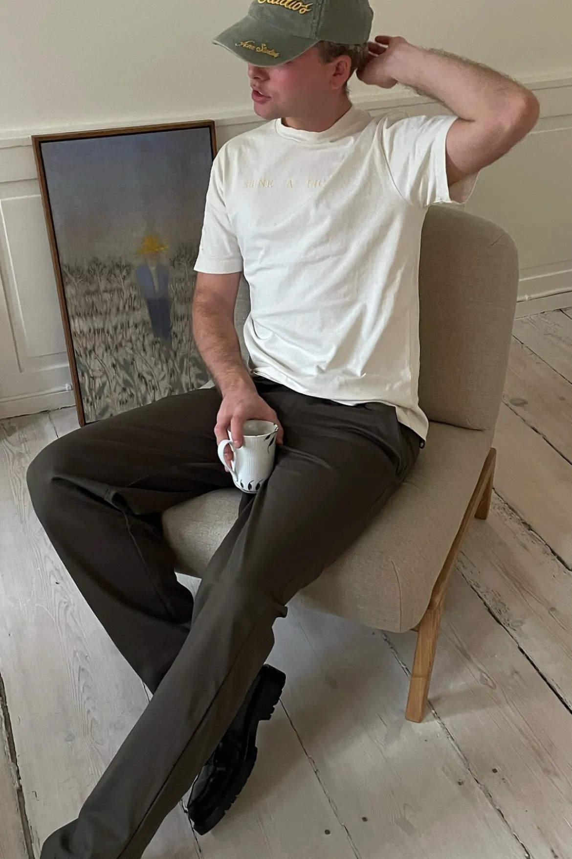 Performance Pants Wide - Army Green