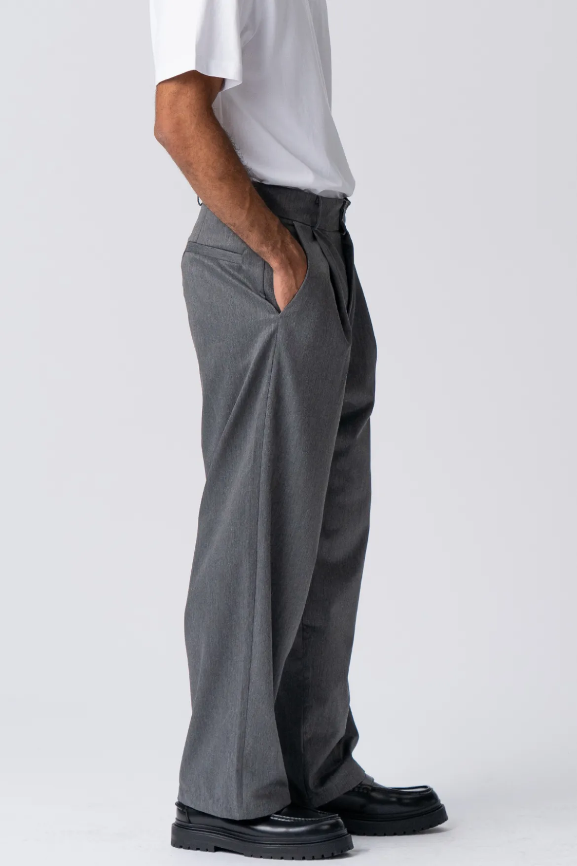 Performance Pants Wide Fit - Lys Grå