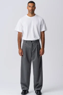 Performance Pants Wide Fit - Lys Grå