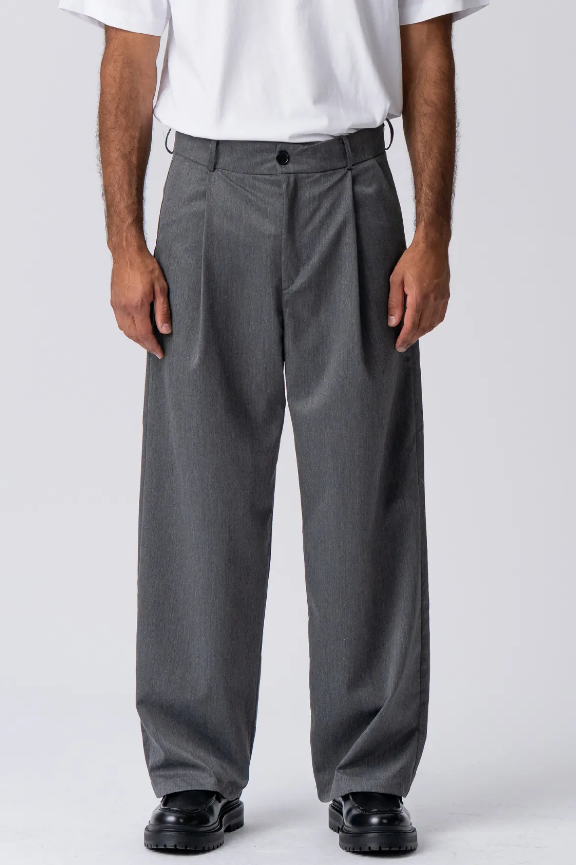Performance Pants Wide Fit - Lys Grå