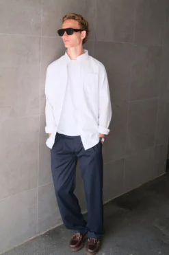 Performance Pants Wide Fit - Navy