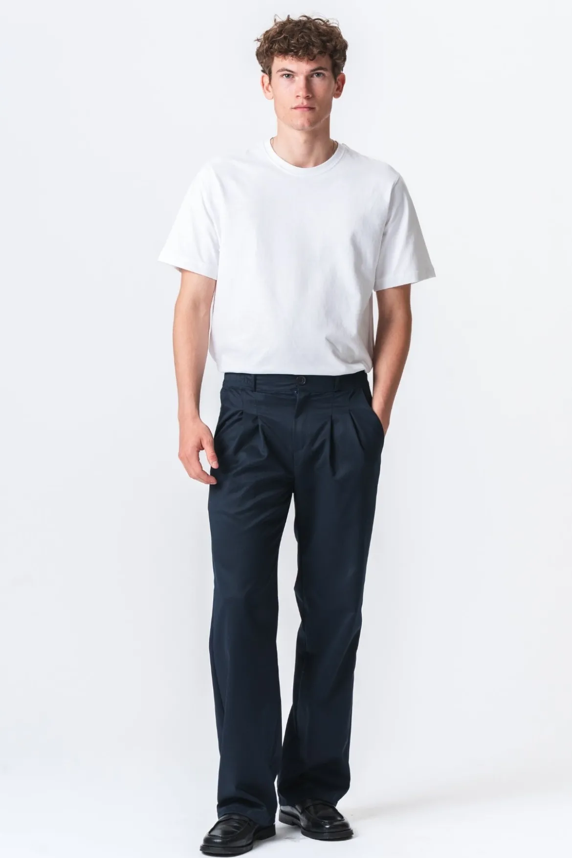 Performance Pants Wide Fit - Navy