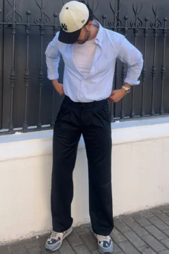 Performance Pants Wide Fit - Sort
