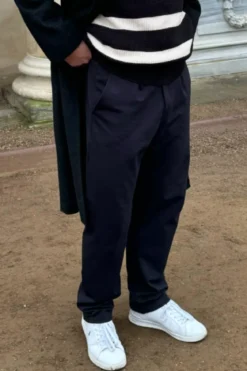 Performance Pants Wide - Navy