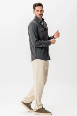 Performance Regular Overshirt - Grå