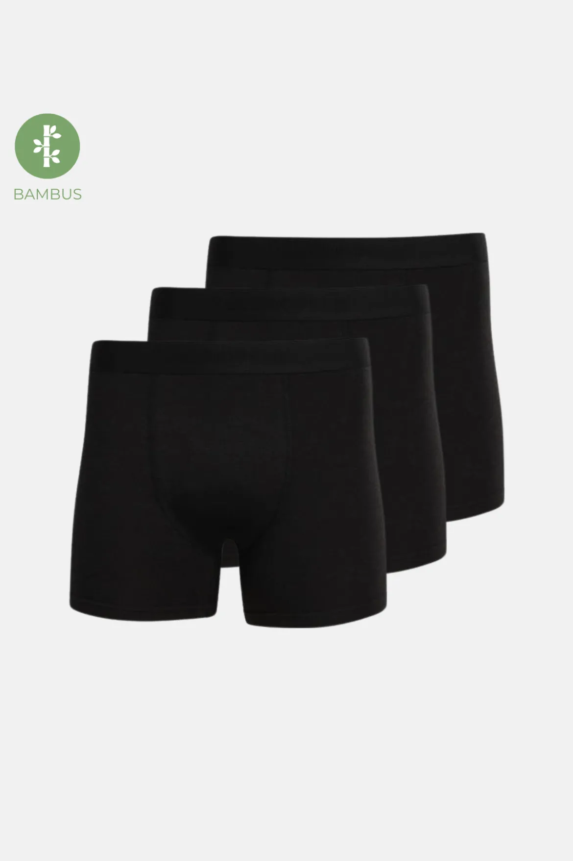 Performance Trunks Bambus 3-Pak - Sort