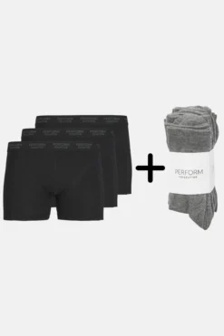 Performance Underbukser (3 pak) & Performance Socks (10 par)