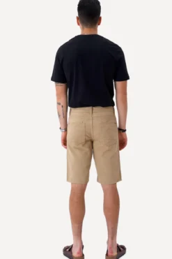 Philip Denim Shorts - Beige