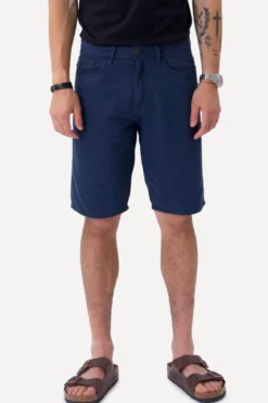 Philip Denim Shorts - Navy