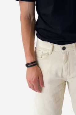 Philip Denim Shorts - Sand