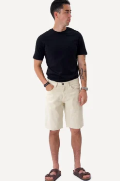 Philip Denim Shorts - Sand