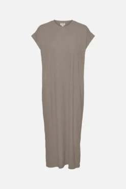 Phoenixy Cap Sleeve Calf Dress - Moon Rock