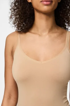 Plain Underwear Top - Nature