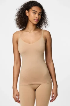 Plain Underwear Top - Nature
