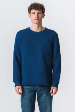 Pocket Sweatshirt Regular Fit - Navy