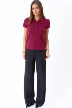 Polo Shirt - Bordeaux