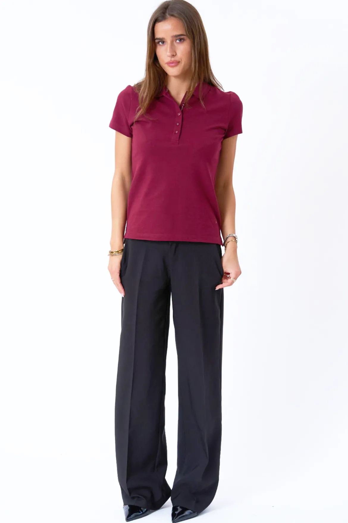 Polo Shirt - Bordeaux