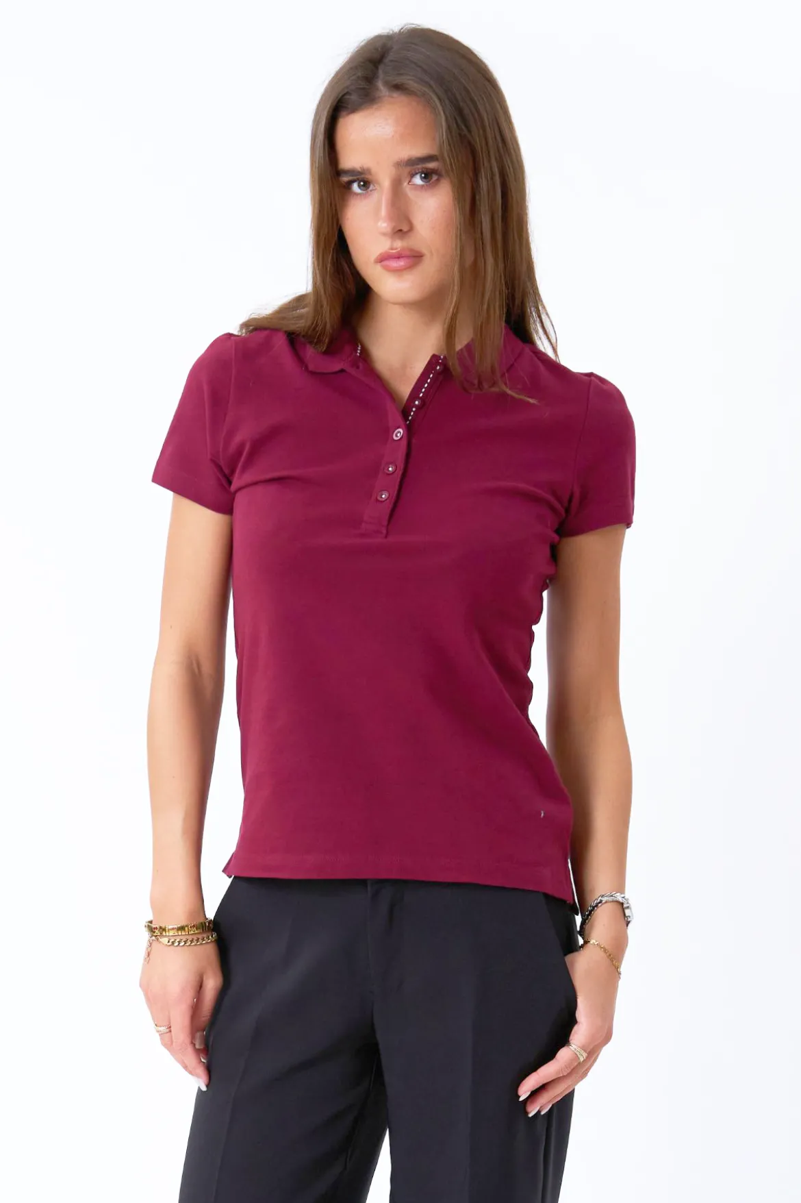 Polo Shirt - Bordeaux