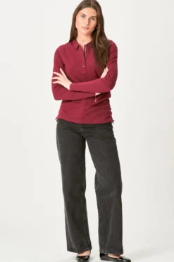 Polo Shirt - Burgundy
