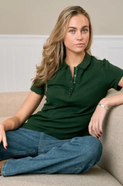 Polo Shirt - Mørke Grøn