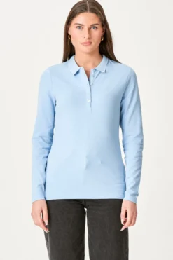 Polo Shirt - Sky Blå