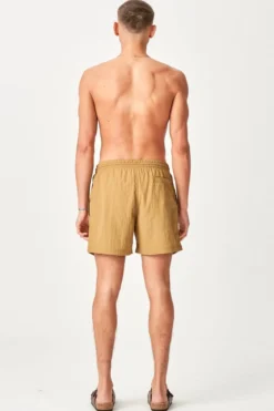 Premium Badeshorts - Khaki