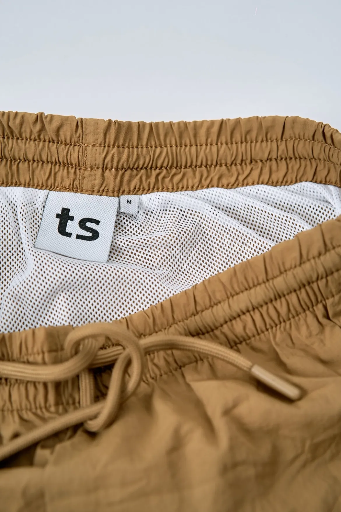 Premium Badeshorts - Khaki