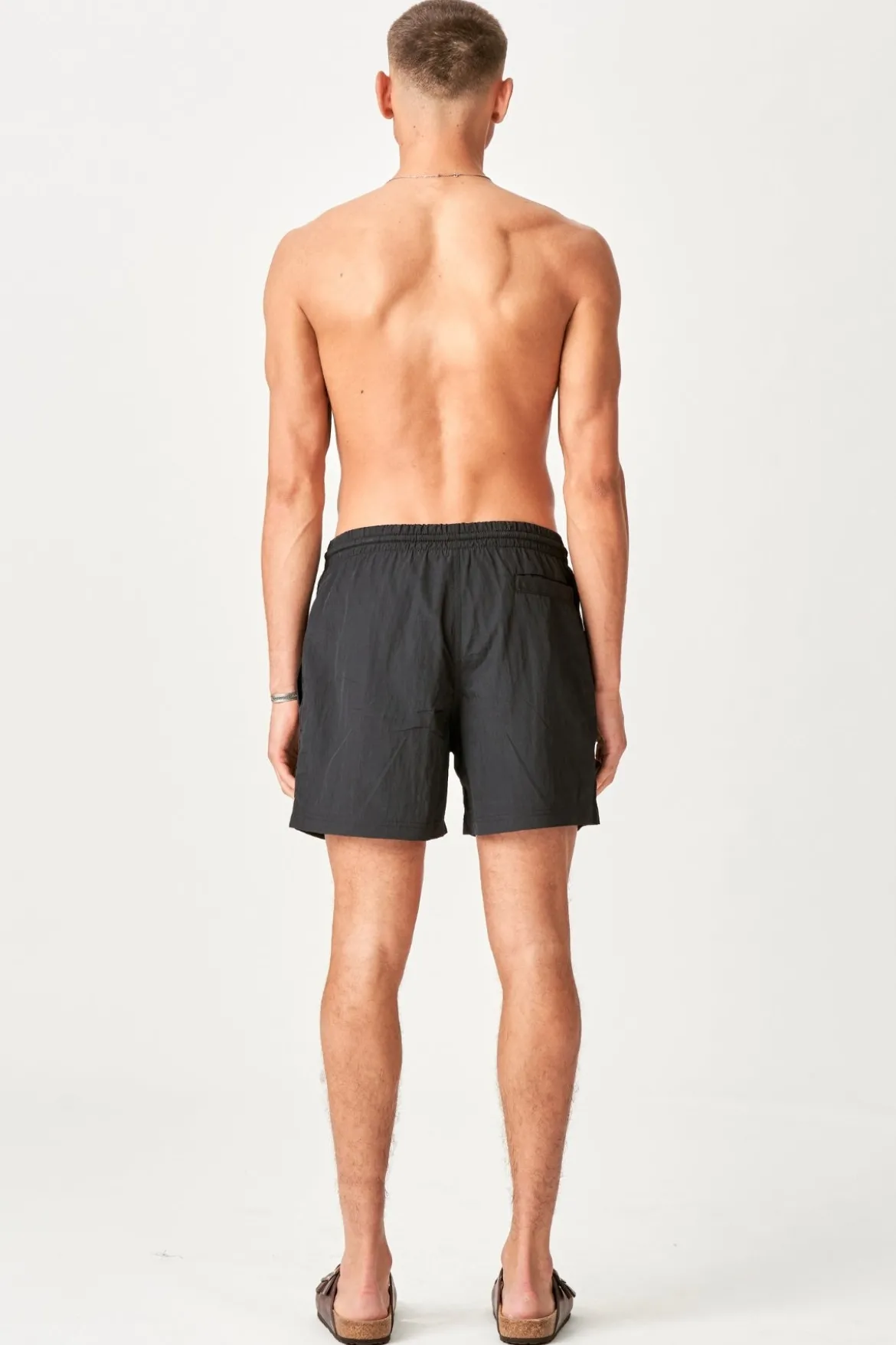 Premium Badeshorts - Sort