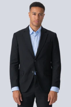 Premium Enkeltradet Blazer - Sort