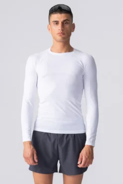 Prime Langærmet T-shirt - Hvid
